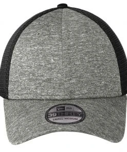 New Era 39THIRTY Shadow Heather Flex Mesh Structured Stretch Hat Blank Cap