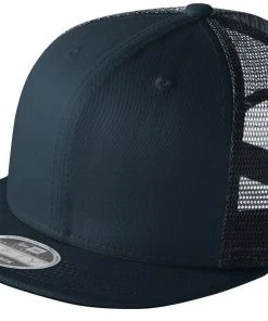 New Era 9FIFTY Mesh Snapback Hat Original Fit Trucker Cap Blank Flat Brim 950 22 New Era 9FIFTY Mesh Snapback Hat Original Fit Trucker Cap Blank Flat Brim 950