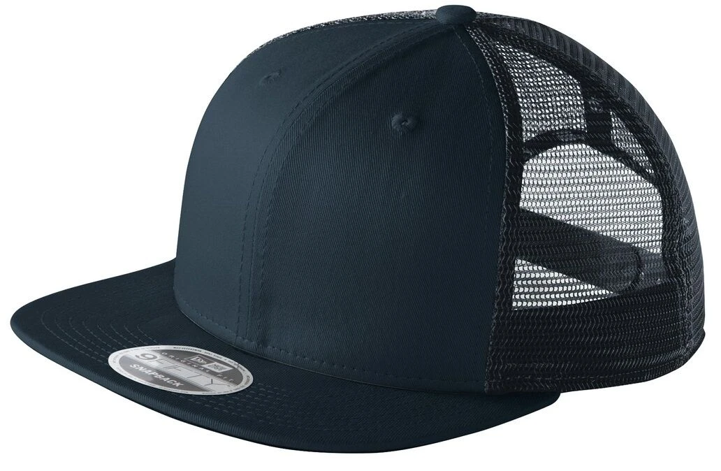New Era 9FIFTY Mesh Snapback Hat Original Fit Trucker Cap Blank Flat Brim 950 3 New Era 9FIFTY Mesh Snapback Hat Original Fit Trucker Cap Blank Flat Brim 950
