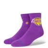 2023 Los Angeles Lakers LA Stance NBA ST QTR 1/4 Basketball Socks Large Men 9-13