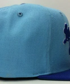 Los Angeles Lakers LA Mitchell & Ness NBA Hardwood Classic Snapback Hat 2Tone