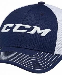 CCM Hockey Hopkins Performance Stretch Fit Flex Mesh Back Cap Hat