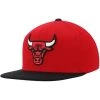 Chicago Bulls Mitchell & Ness NBA Snapback Hat 2Tone Hardwood Classics Cap
