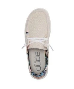 Hey Dude Wendy Boho Aztec Pink Women's Lightweight Shoes Slip On Comfortable