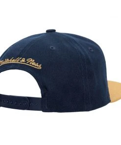 New Orleans Pelicans Mitchell & Ness NBA Snapback Hat Flat Brim Adjustable Cap