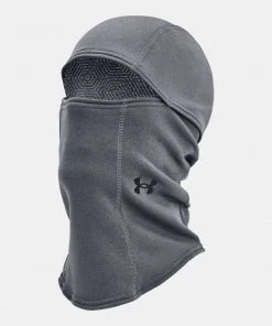 Under Armour Men's UA ColdGear Infrared Hood Balacalava Facemask Black Gray