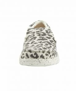 Hey Dude Wendy Hey Dude Women's Wendy Misty Woven Cheetah Grey Shoes Slip On Comfortable Casual 9 Hey Dude Wendy Hey Dude Women's Wendy Misty Woven Cheetah Grey Shoes Slip On Comfortable Casual