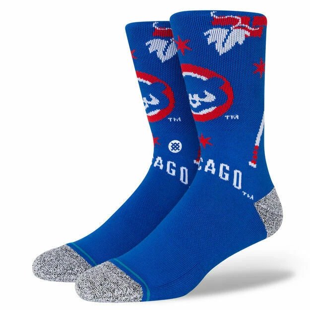 2022 Chicago Cubs Stance MLB CH Landmark Baseball Socks Large Men's 9-13 1 2022 Chicago Cubs Stance MLB CH Landmark Baseball Socks Large Men's 9-13