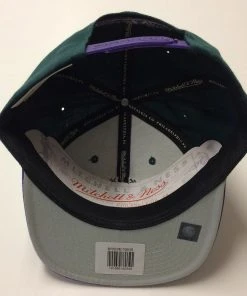 Milwaukee Bucks Mitchell & Ness NBA Snapback Hat Cap Hardwood Classics HWC