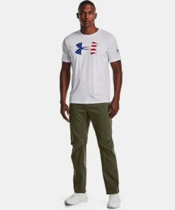 Under Armour Mens UA Freedom Big Flag Logo Short Sleeve Graphic T-Shirt SS Tee 26 Under Armour Mens UA Freedom Big Flag Logo Short Sleeve Graphic T-Shirt SS Tee
