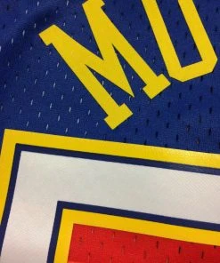 Dikembe Mutombo Denver Nuggets Mitchell & Ness 1991-92 Authentic Jersey Rainbow NBA