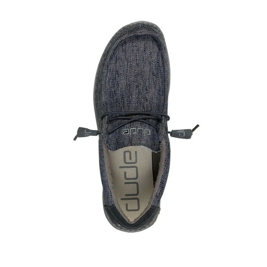 Hey Dude Wally Woven Carbone Men's Shoes Comfortable Lightweight Slip On Casual Hey Dude Shoes 6 Hey Dude Wally Woven Carbone Men's Shoes Comfortable Lightweight Slip On Casual Hey Dude Shoes