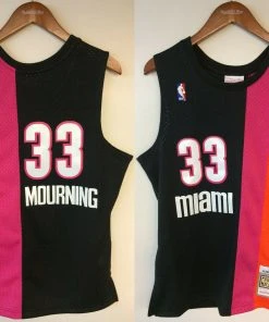 Alonzo Mourning Miami Heat Mitchell & Ness NBA Authentic 2005 Jersey Floridians