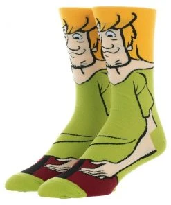Shaggy Rogers Scooby-Doo! Bioworld Socks Men's 8-12 Cartoon Retro