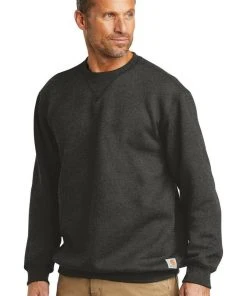Carhartt Men's Midweight Crewneck Sweatshirt Pullover Long Sleeve Workwear Crew