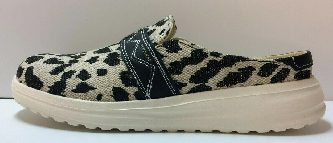 Hey Dude Wendy Nora Black Cheetah Lightweight Casual Comfy Slip On Women's Shoes 3 Hey Dude Wendy Nora Black Cheetah Lightweight Casual Comfy Slip On Women's Shoes