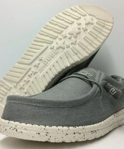 Hey Dude Wally Stretch Iron Lightweight Comfortable Slip On Casual Men's Shoes