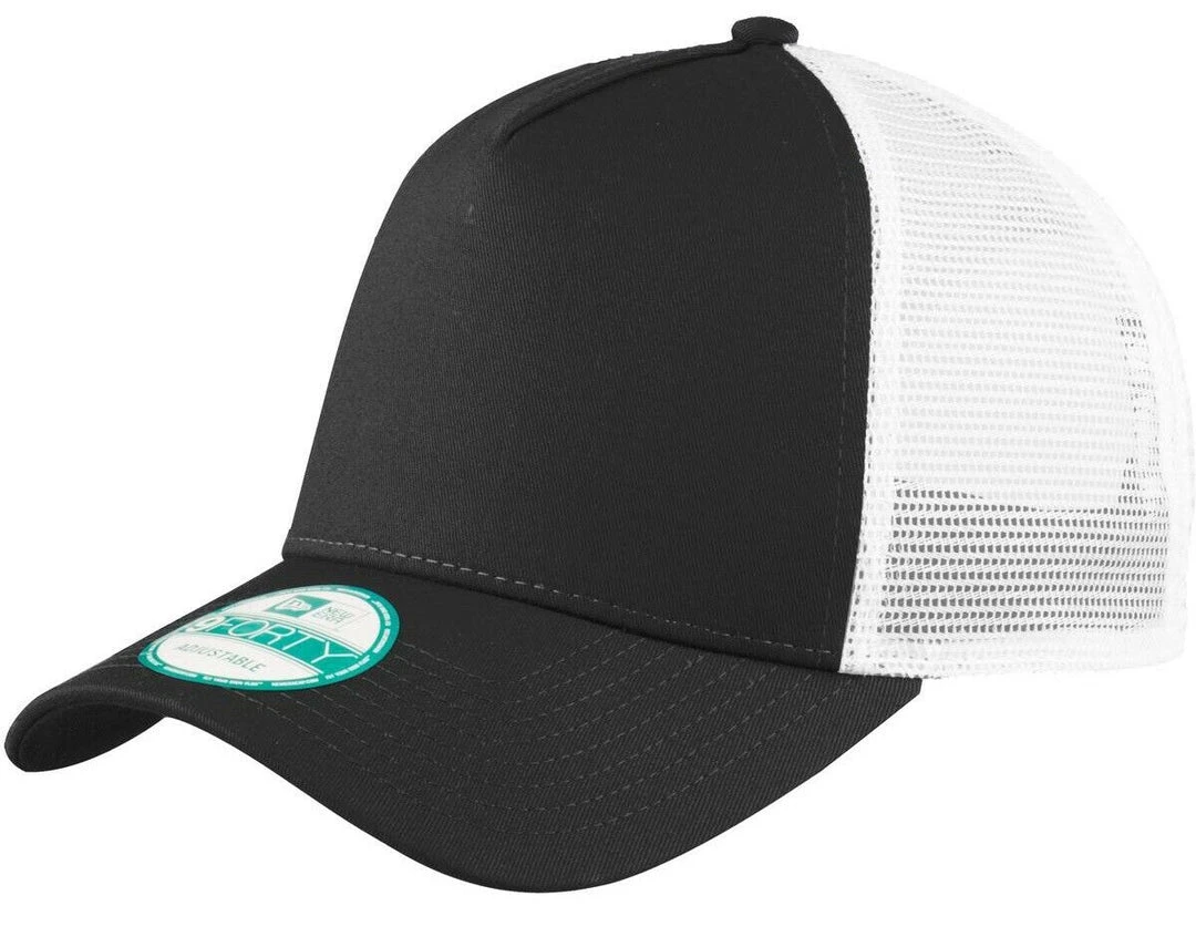 New Era 9FORTY Adjustable Trucker Snapback Mesh Back Hat Cap - Blank Many Colors 4 New Era 9FORTY Adjustable Trucker Snapback Mesh Back Hat Cap - Blank Many Colors