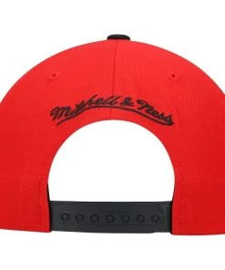 Chicago Bulls Mitchell & Ness NBA Snapback Hat 2Tone Hardwood Cap Windy City