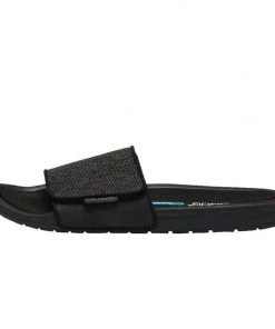 Hey Dude Shoes Hey Dude Phoenix Sox Jet Black Men's Sandals Comfortable Lightweight Slip On