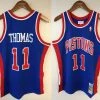 Isiah Thomas Detroit Pistons Mitchell & Ness NBA Authentic Jersey 1988-1989