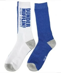 The Office Dunder Mifflin Inc Paper Company Bioworld Socks Men's/Women's 8-12