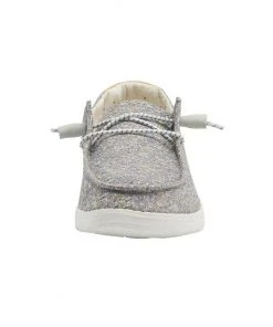 Hey Dude Wendy Canvas Mustard Mix Women's Lightweight Shoes Slip On Casual Hey Dude Shoes