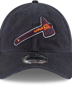 Atlanta Braves New Era MLB 9TWENTY Strapback Adjustable Hat Dad Cap Tomahawk Axe
