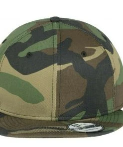 New Era 9FIFTY Flat Brim Snapback Hat Cap -Blank - White, Black, Royal, Navy 950