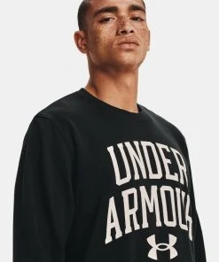 Under Armour Men's UA Rival Terry Crew Big Logo Sweatshirt Pullover 18 Under Armour Men's UA Rival Terry Crew Big Logo Sweatshirt Pullover