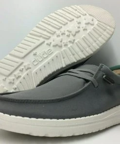 Hey Dude Wendy ADV Charcoal Women's Lightweight Comfortable Slip On Casual Shoes