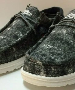 Hey Dude Wally Funk Burnout Men's Shoes Comfortable Lightweight Slip On Casual Hey Dude Shoes