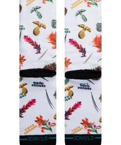 Stance Socks X Topo Designs Mushroom Pine Cones Flowers Large Men's 9-13 5 Stance Socks X Topo Designs Mushroom Pine Cones Flowers Large Men's 9-13