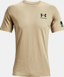 Under Armour Mens UA New Freedom Banner T Short Sleeve Graphic T-Shirt SS Tee 40 Under Armour Mens UA New Freedom Banner T Short Sleeve Graphic T-Shirt SS Tee