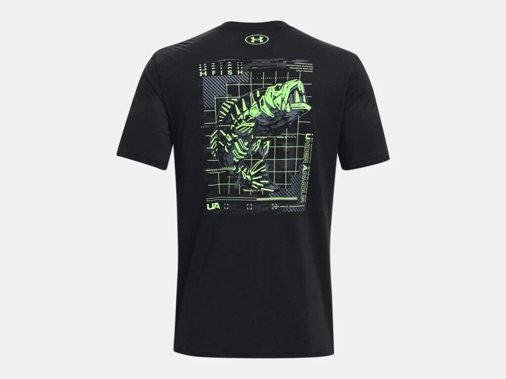 Under Armour Men's UA Fish Bass Skelmatic Short Sleeve Graphic T-Shirt SS Tee 6 Under Armour Men's UA Fish Bass Skelmatic Short Sleeve Graphic T-Shirt SS Tee