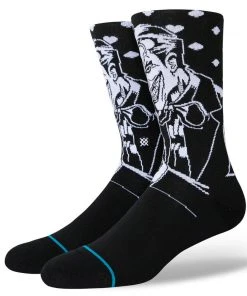 Stance X Batman The Joker DC Comics Why So Serious Crew Socks Large Men's 9-13