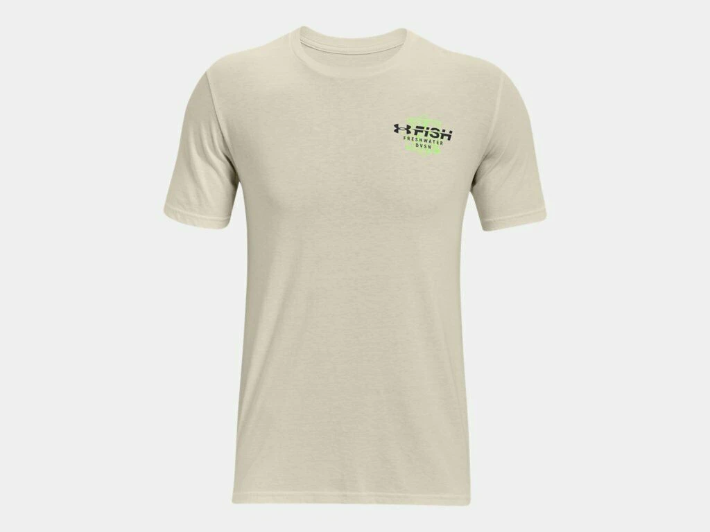 Under Armour Mens UA Fish Bass Waterblur Graphic Short Sleeve Graphic T-Shirt 4 Under Armour Mens UA Fish Bass Waterblur Graphic Short Sleeve Graphic T-Shirt