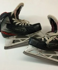 Bauer Vapor X2.7 Junior Goalie Skates Size 4 With Extra Pair Of LS3G+ Blades Bauer Hockey