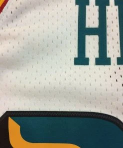 Grant Hill Detroit Pistons Mitchell & Ness NBA Authentic Jersey 1998-1999 White