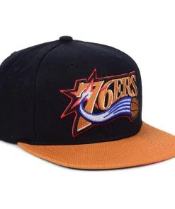 Philadelphia 76ers Mitchell & Ness NBA Snapback Hat 2Tone Cap Sixers Iverson