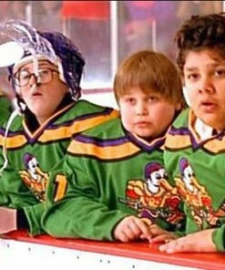 Charlie Conway Mighty Ducks #96 Headgear Classics Movie Authentic Hockey Jersey