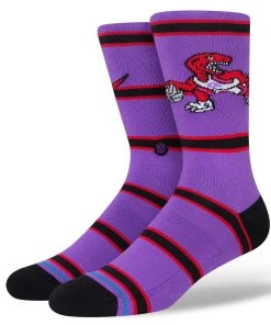Toronto Raptros Stance NBA HWC Hardwood Classics Crew Socks Large Men's 9-13 5 Toronto Raptros Stance NBA HWC Hardwood Classics Crew Socks Large Men's 9-13