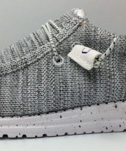 Hey Dude Wally Stretch Aggregate Lightweight Slip On Casual Comfort Men's Shoes