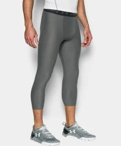 Under Armour Men's UA HeatGear Armour Compression 3/4" Leggings