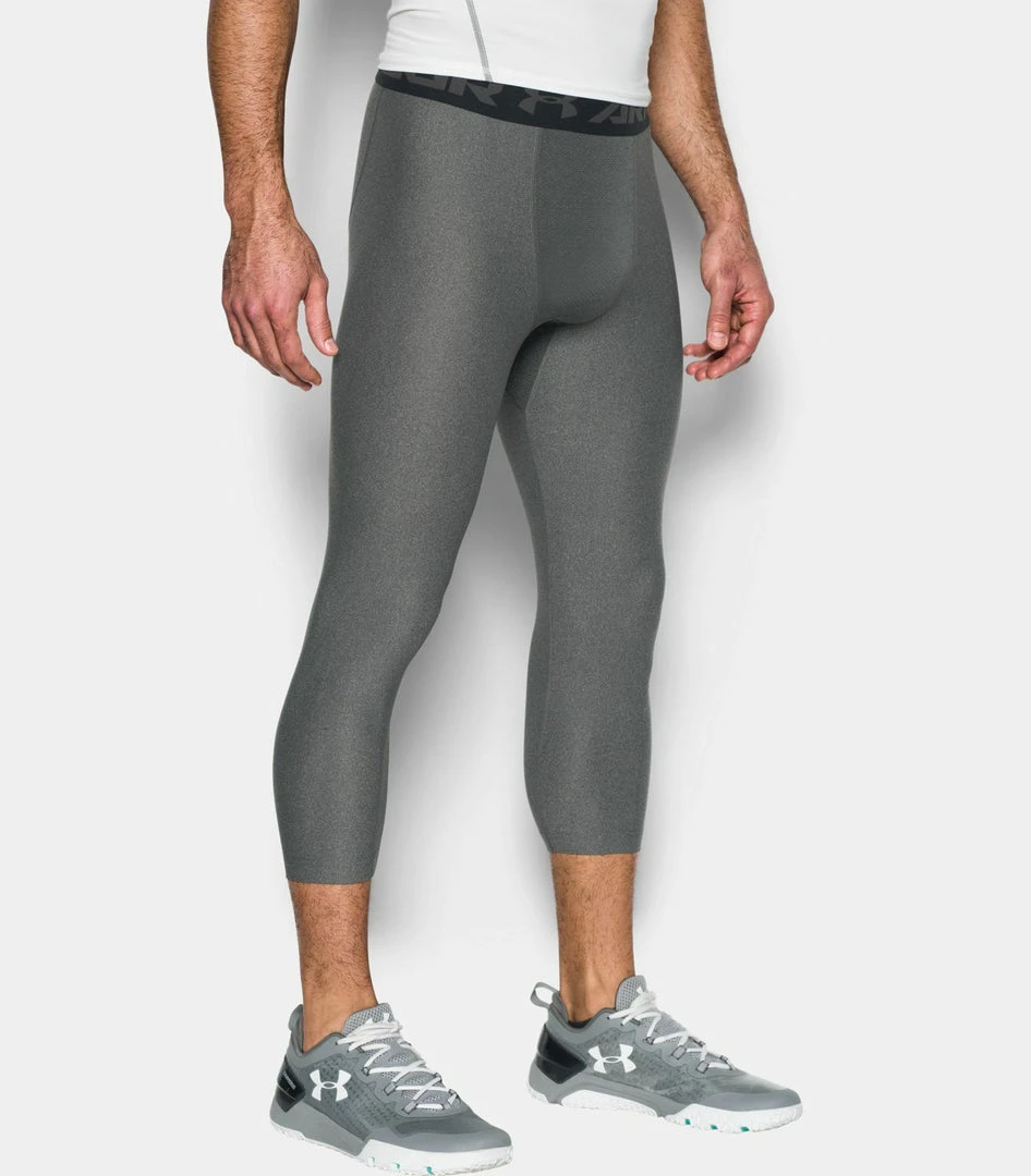Under Armour Men's UA HeatGear Armour Compression 3/4" Leggings 1 Under Armour Men's UA HeatGear Armour Compression 3/4" Leggings