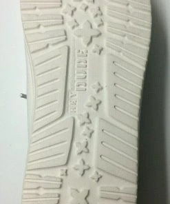 Hey Dude Wendy Flora Lily White Lightweight Casual Comfort Slip On Women's Shoes Hey Dude Shoes