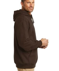 Carhartt Men's Midweight Hooded Sweatshirt Pullover Long Sleeve Workwear Hoodie