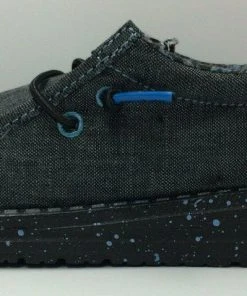 Hey Dude Wally Youth Chambray Wave Ride Lightweight Slip On Casual Comfort Shoes Hey Dude Shoes 8 Hey Dude Wally Youth Chambray Wave Ride Lightweight Slip On Casual Comfort Shoes Hey Dude Shoes