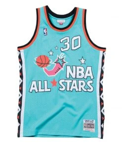 1996 NBA All-Star Game Scottie Pippen #30 Mitchell & Ness Teal Authentic Jersey 7 1996 NBA All-Star Game Scottie Pippen #30 Mitchell & Ness Teal Authentic Jersey