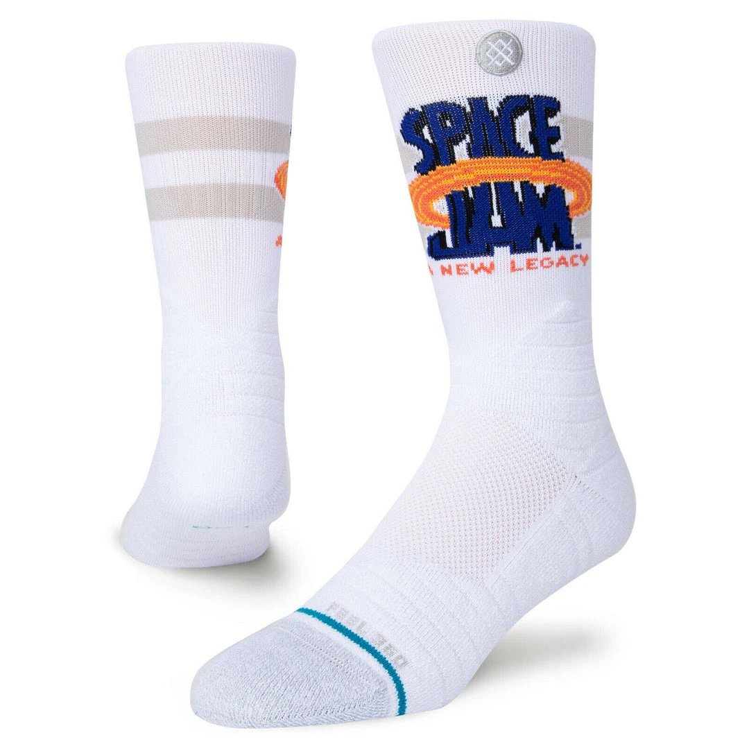 Stance Space Jam 2 A New Legacy Logo Basketball Socks Large Mens 9-13 FEEL360 NBA 1 Stance Space Jam 2 A New Legacy Logo Basketball Socks Large Mens 9-13 FEEL360 NBA